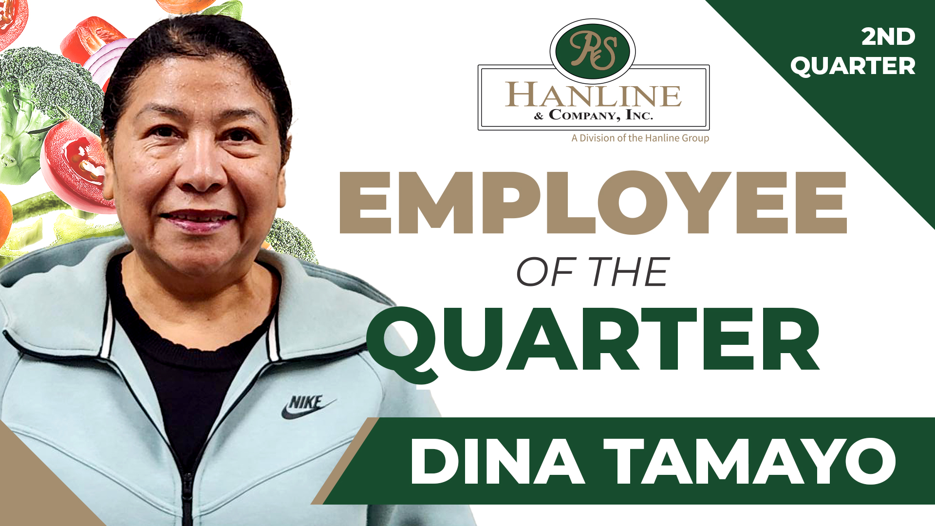 R.S. Hanline Employee of the Quarter Q2 2025